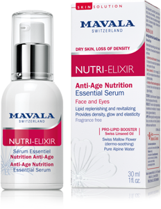 Serum Esencial<br>Nutrición Anti-Edad — ¡Reafirmante de lípidos intenso para tu piel!