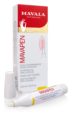 Mavapen — Práctico lápiz para cutículas enriquecido con aceites nutritivos.