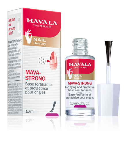Mava-Strong — Base fortalecedora y protectora para las uñas.