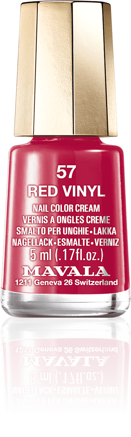 Red Vinyl — Un rouge foncé, passionné comme le cœur d'une nuit de folie