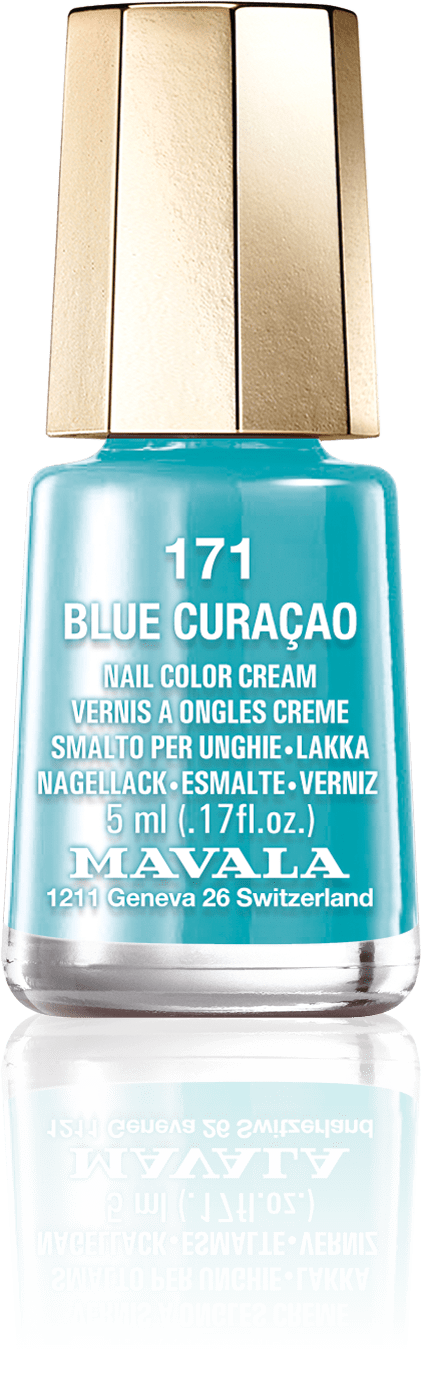 Blue Curaçao — Como un coctel refrescante