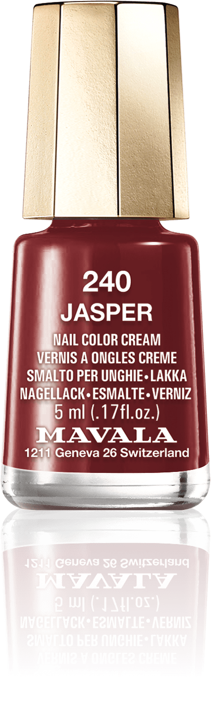 Jasper — A dark brown red
