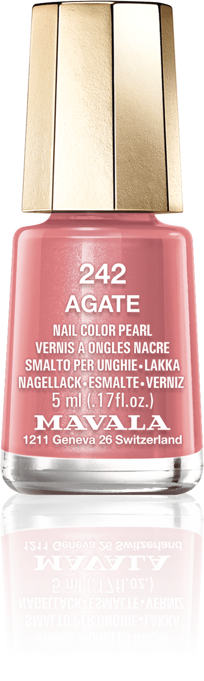 Agate — Un beige rosa perla pálido